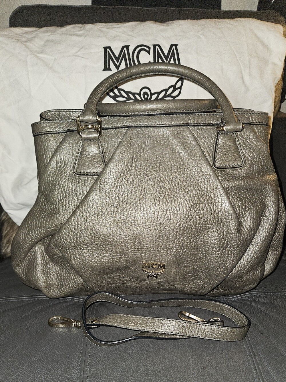 MCM 2 Way Tote